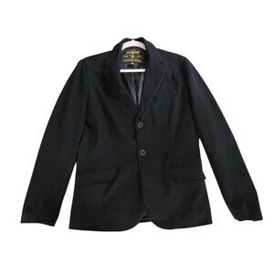 TRUE RELIGION Men’s CASUAL TAILORED PONTE BLAZER JACKET Long Sleeve STRETCH sz S